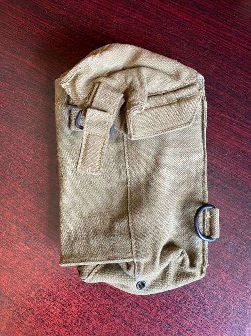 RHODESIA PATTERNS-RADIO POUCH-MAKERS STAMP ON INSIDE