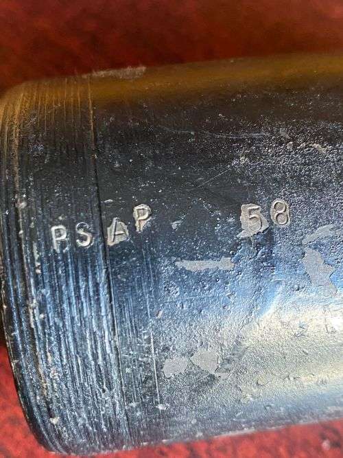 RHODESIAN BSAP CUP GRENADE DISCHARGER-STAMPED BSAP-58