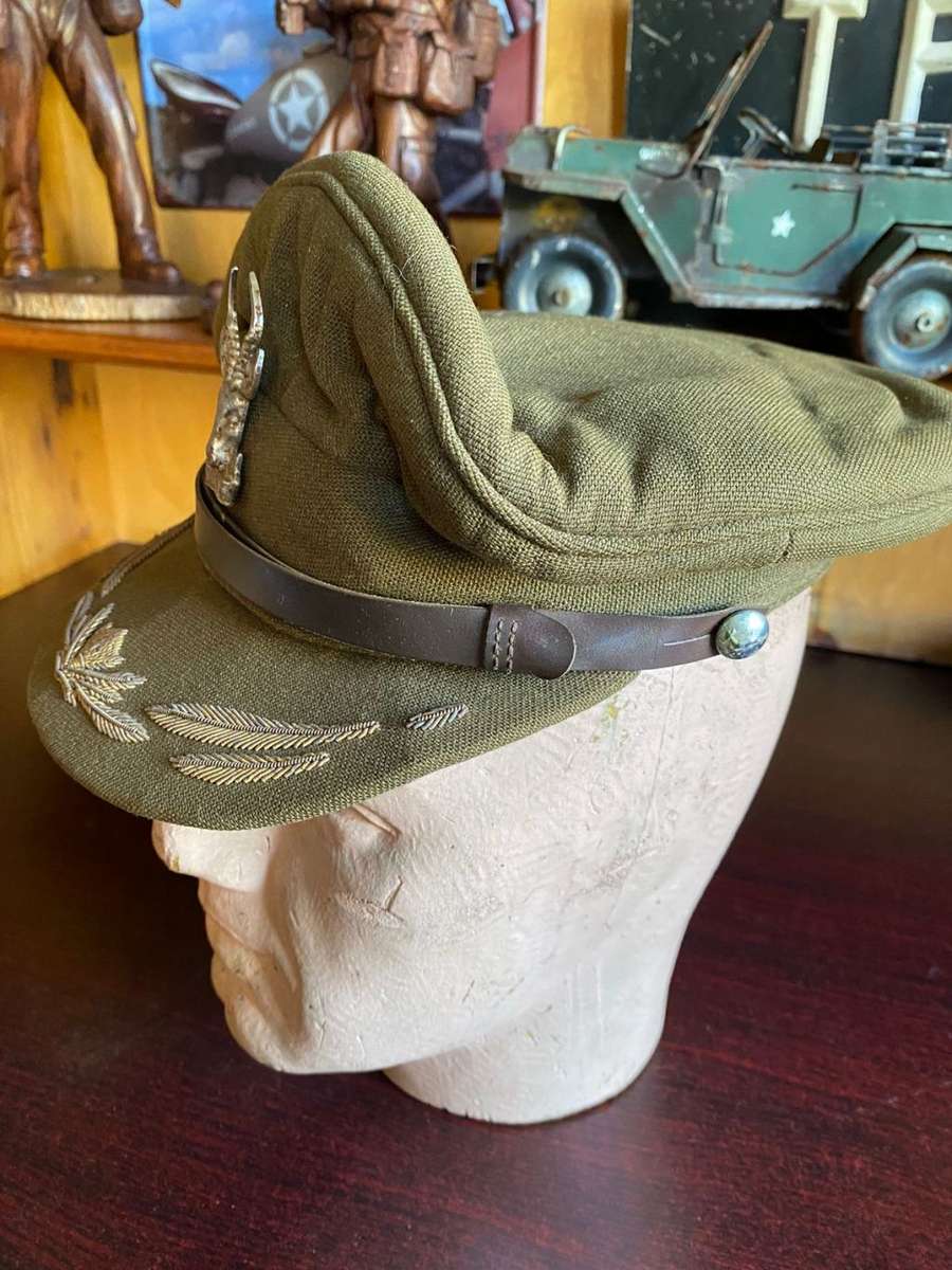 EARLY SA ARMY HIGH RANKING OFFICERS PEAK CAP