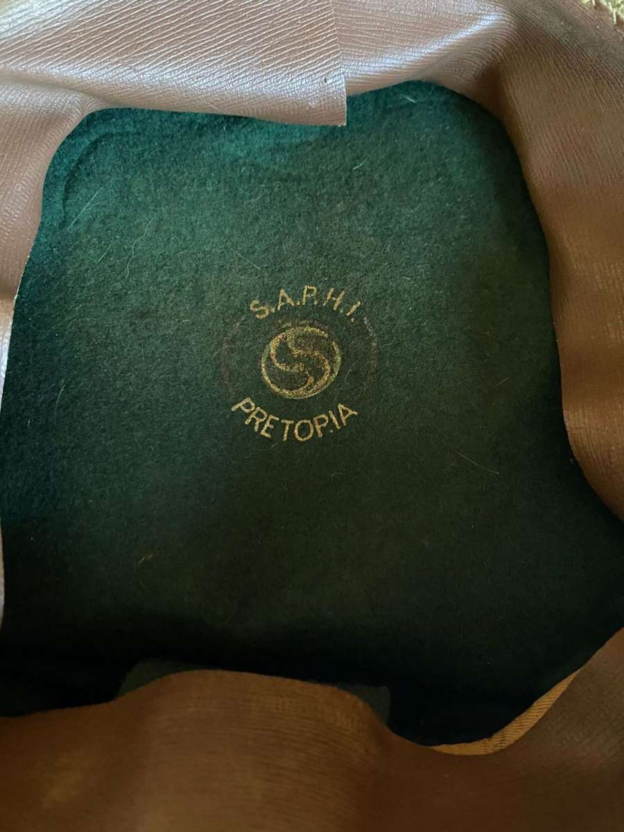 EARLY SA ARMY HIGH RANKING OFFICERS PEAK CAP