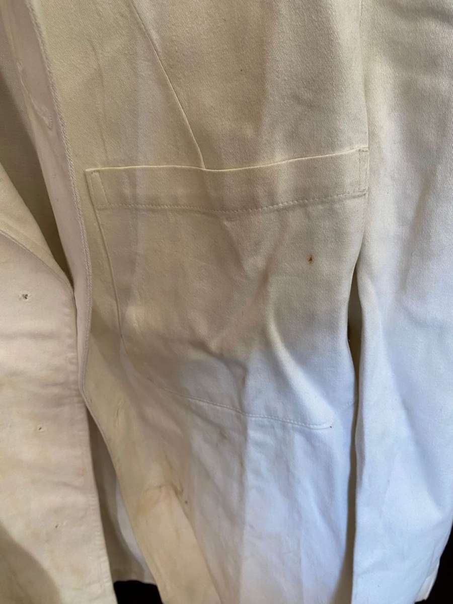 SA NAVY JACKET-SIZE ARGE FOR STORE KEEPER-NO BUTTONS-MEASURES 55CM ARMPIT TO ARMPIT