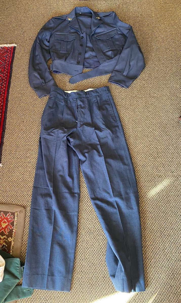 SAAF BUNNY JACKET AND TROUSERS-THE JACKET SIZE SMALL-MEASURES 50CM ARMPIT TO ARMPIT-THE TROUSERS SIZ