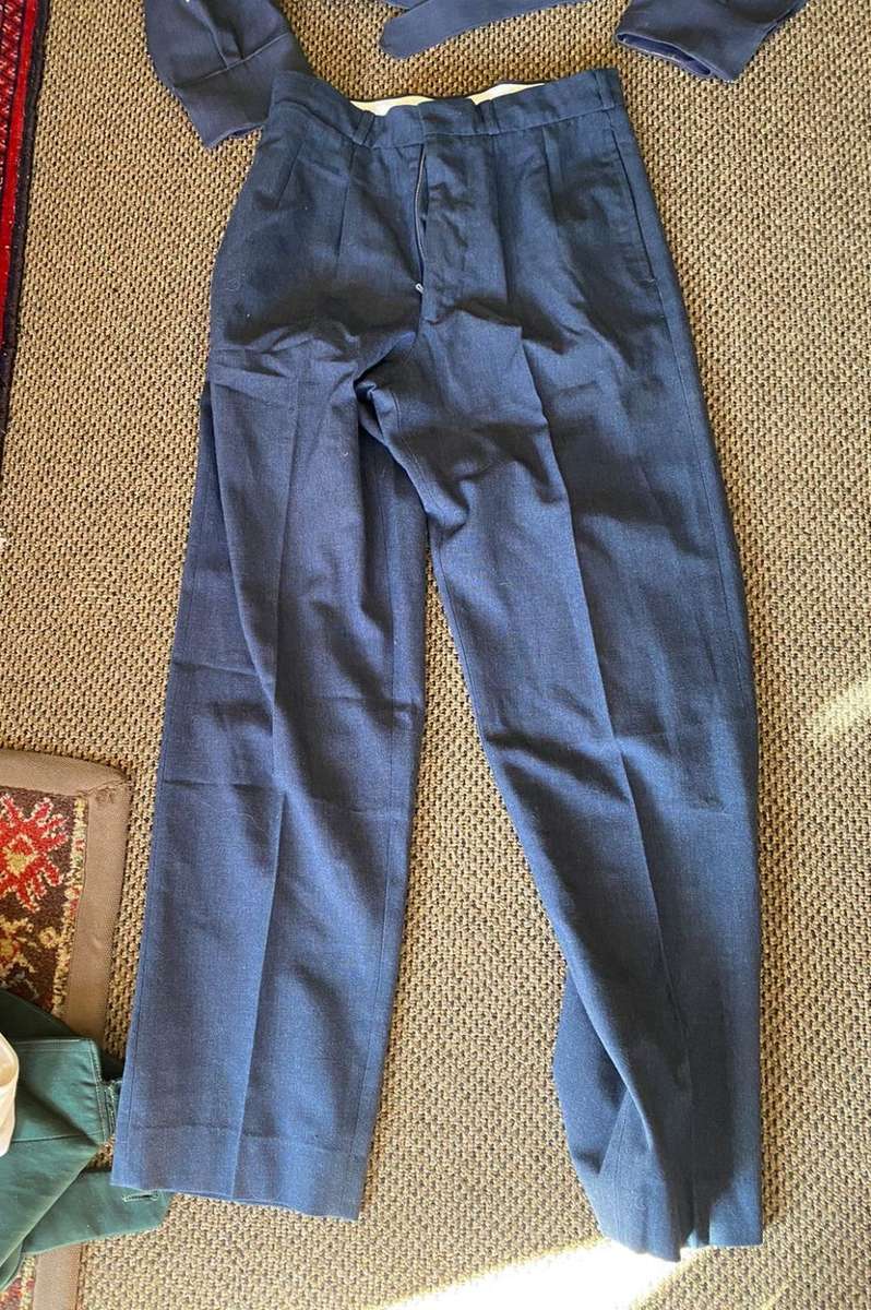 SAAF BUNNY JACKET AND TROUSERS-THE JACKET SIZE SMALL-MEASURES 50CM ARMPIT TO ARMPIT-THE TROUSERS SIZ