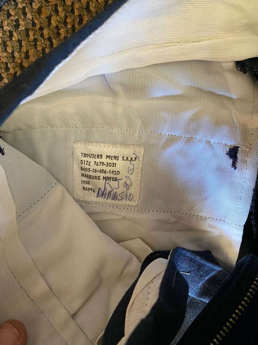 SAAF BUNNY JACKET AND TROUSERS-THE JACKET SIZE SMALL-MEASURES 50CM ARMPIT TO ARMPIT-THE TROUSERS SIZ