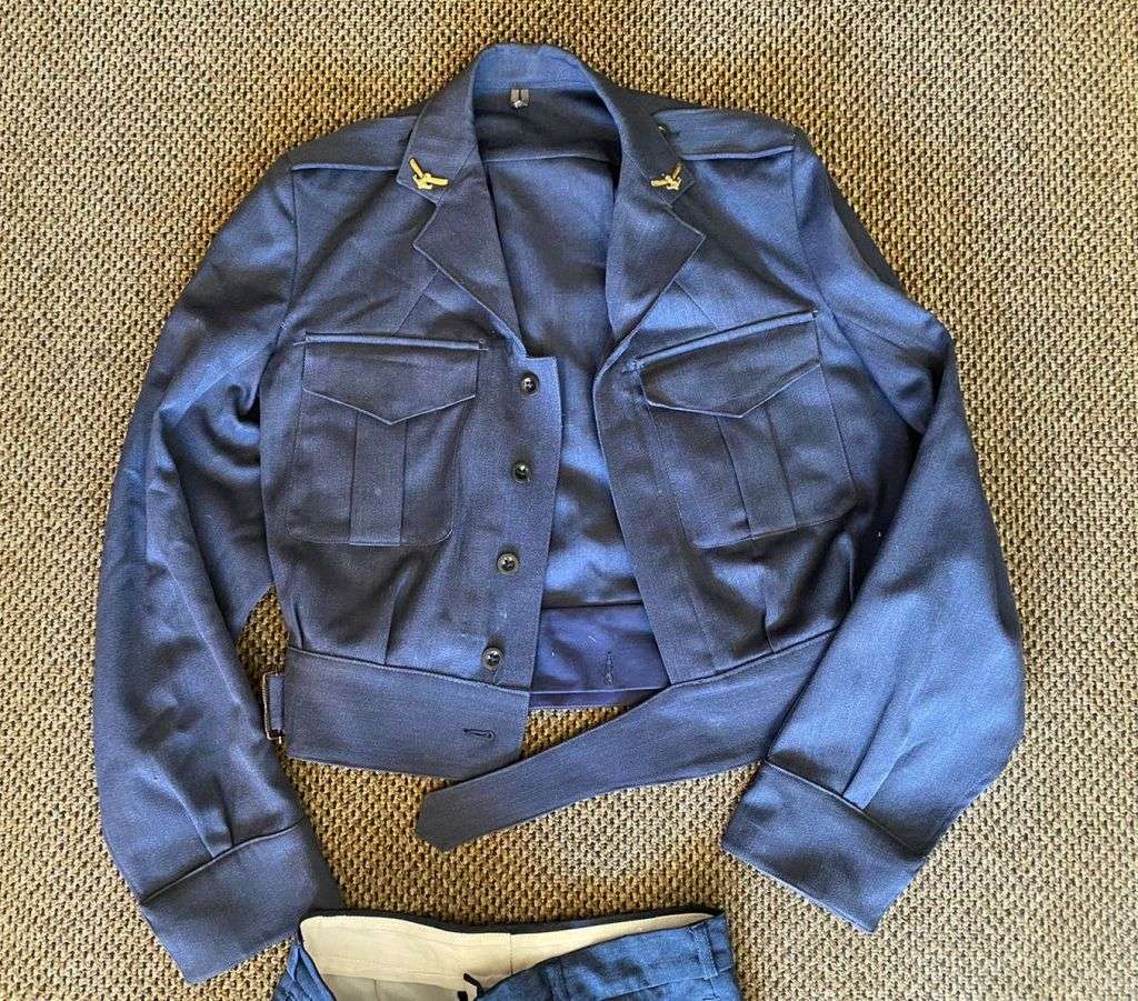 SAAF BUNNY JACKET AND TROUSERS-THE JACKET SIZE SMALL-MEASURES 50CM ARMPIT TO ARMPIT-THE TROUSERS SIZ