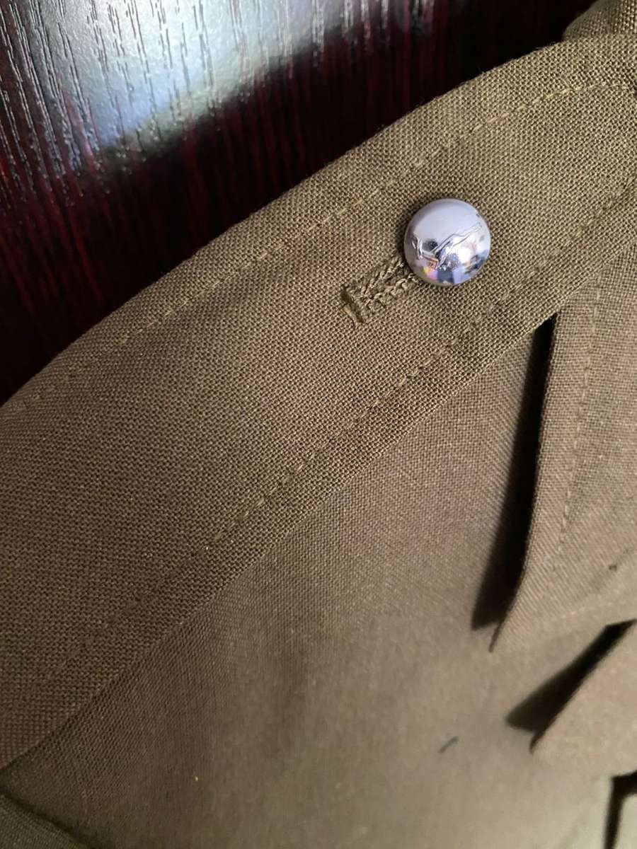 SA INFANTRY STEP OUT JACKET -SIZE MEDIUM-MEASURES 52CM ARMPIT TO ARMPIT