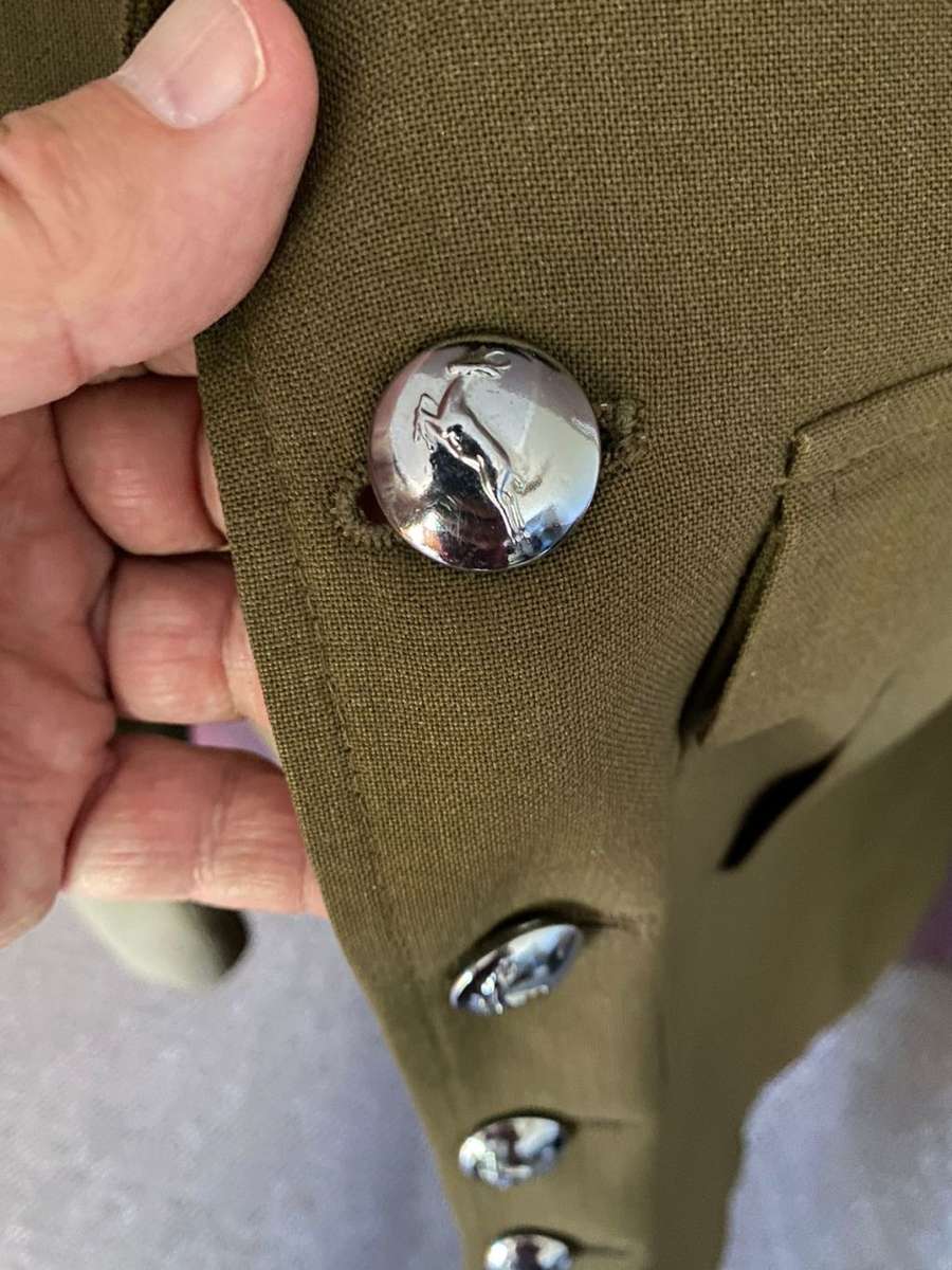 SADF INFANTRY STEP OUT JACKET-SIZE SMALL-MEASURES 46 CM ARMPIT TO ARMPIT-GOOD CONDITION