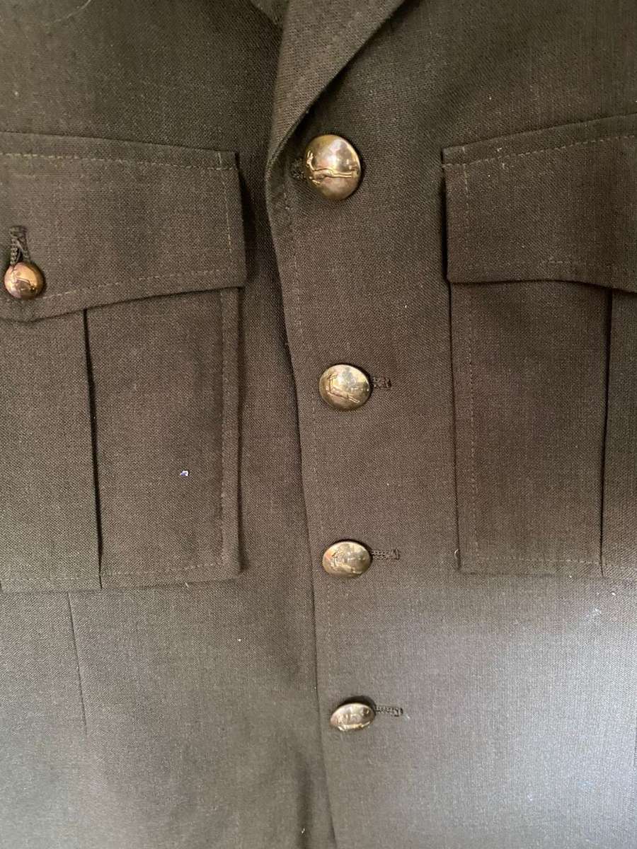 EARLY MEDICAL CORPS STEP OUT JACKET-SIZE MEDIUM-MEASURES 55 CM ARMPIT TO ARMPIT