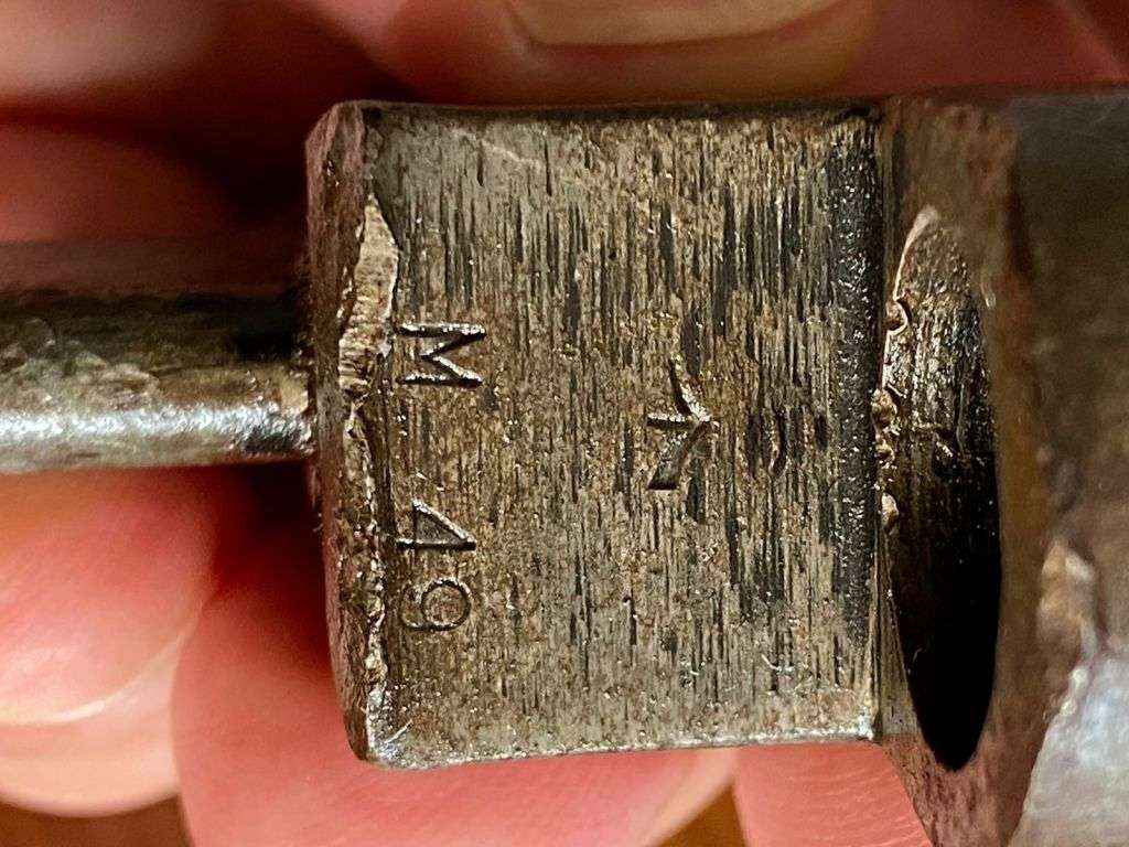 BRITISH NO 9 BAYONET-NO SCABBARD-PLEASE LOOK AT MARKINGS