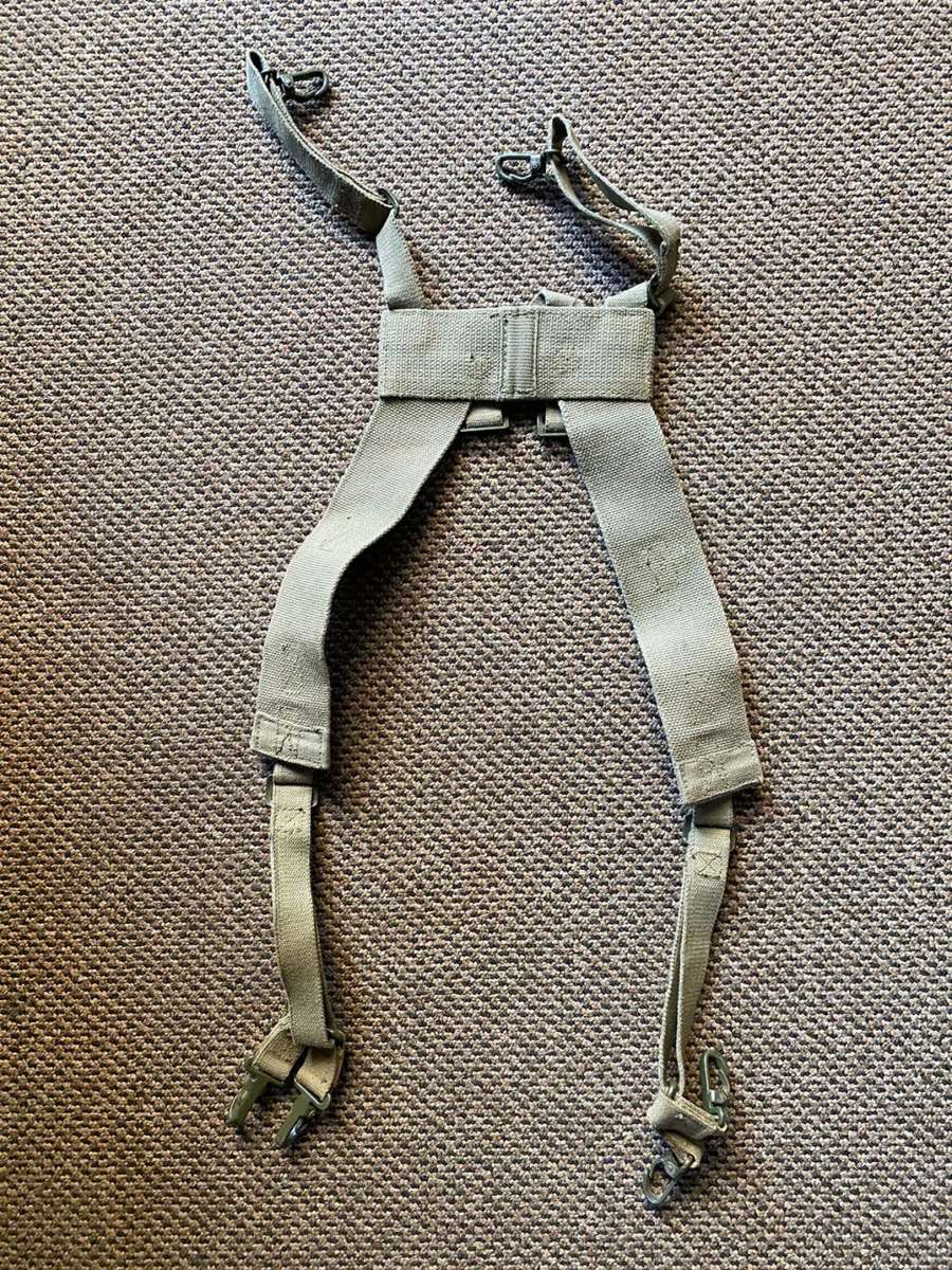 BORDER WAR PERIOD-PATTERN 73 WEBBING YOKE FOR SKELETON KIT-COMPLETE CONDITION