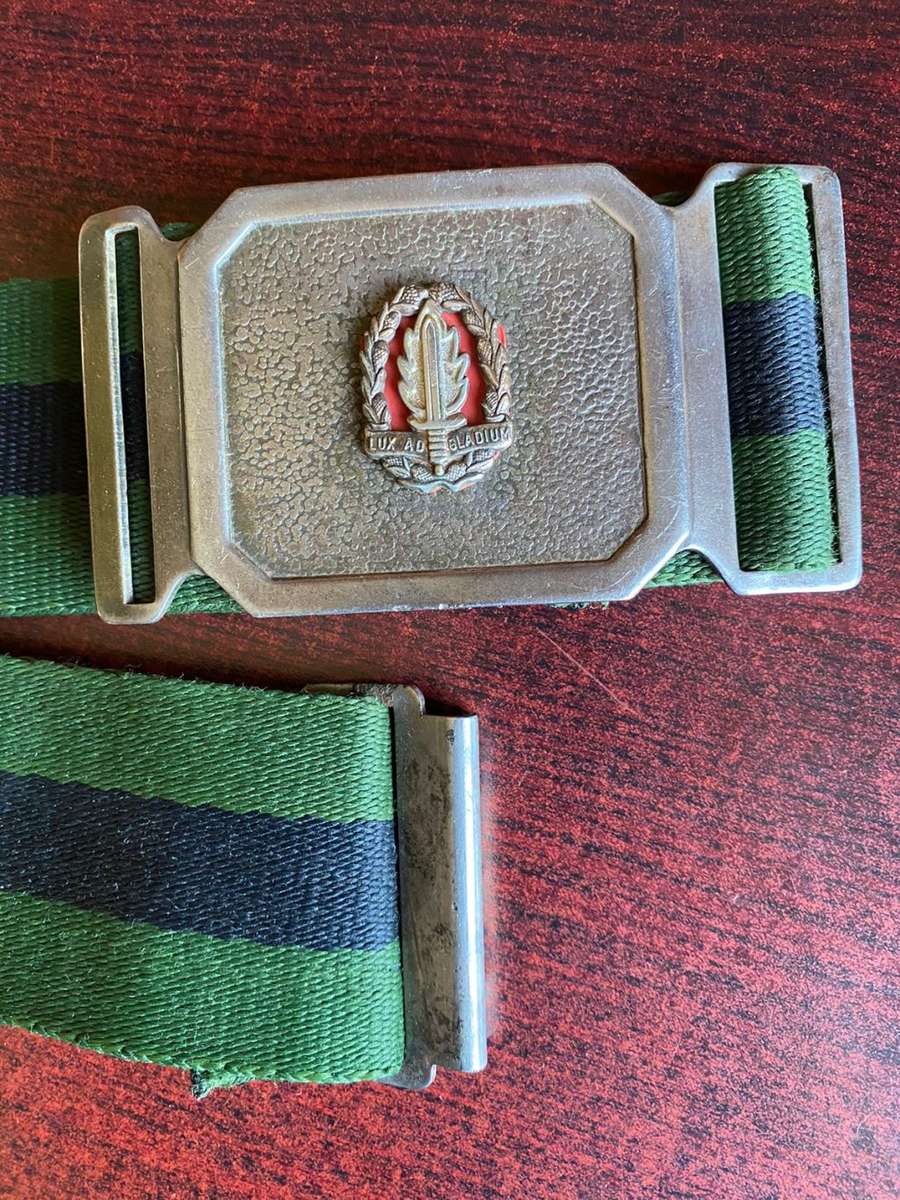 SA ARMY INTELLIGENCE STABLE BELT -EXTENDED LENGTH 90 CM