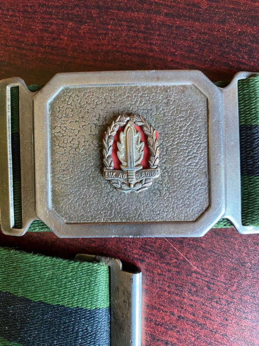 SA ARMY INTELLIGENCE STABLE BELT -EXTENDED LENGTH 90 CM