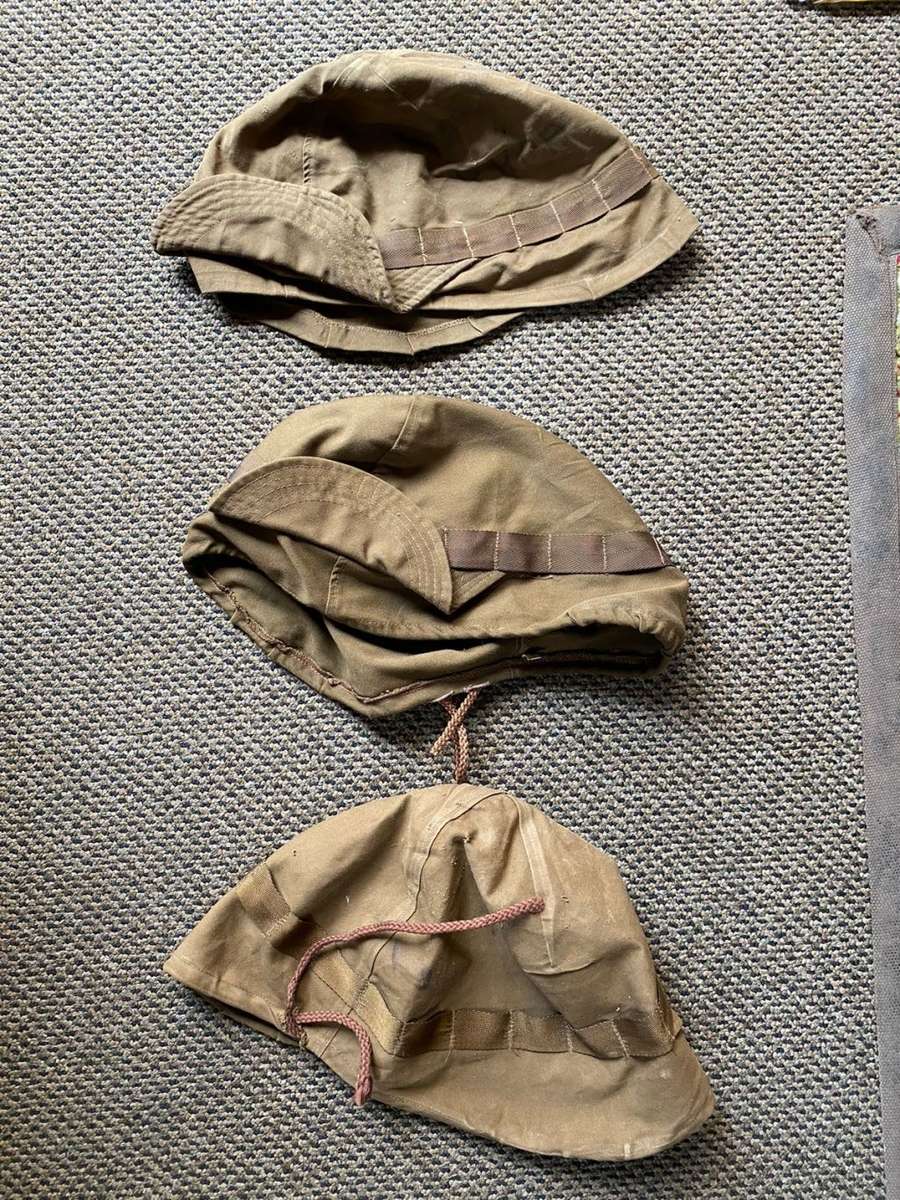 SADF KEVLAR HELMET-COVERS-SIZE MEDIUM- 3 SOLD TOGETHER