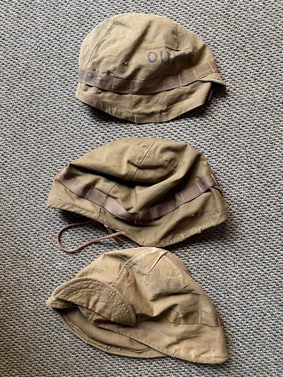 SADF KEVLAR HELMET-COVERS-SIZE MEDIUM- 3 SOLD TOGETHER