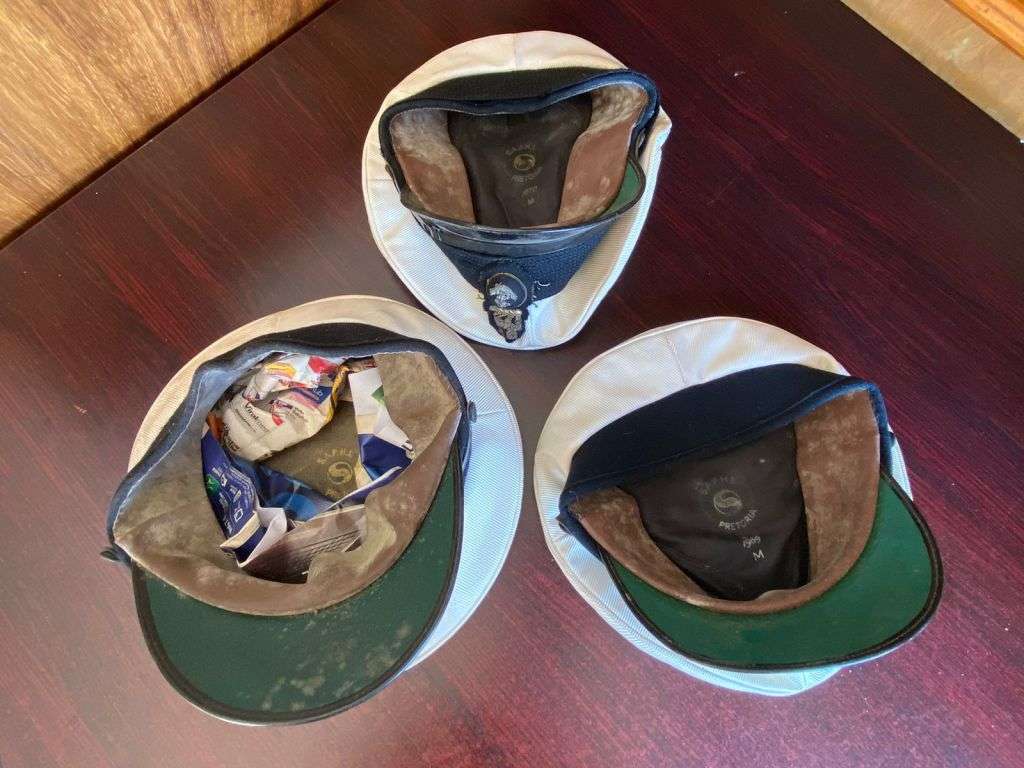 3X SA NAVY CAPS-SOLD TOGETHER-ALL THREE A SIZE MEDIUM