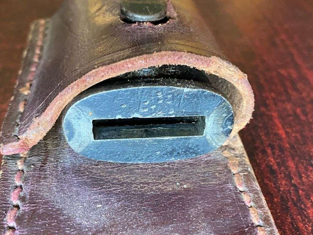 PLASTIC GRIPPED FN FAL TYPE A (1953) BAYONET-SA MILITARY MARKINGS-THIS BAYONET IS IN VERY GOOD CONDI