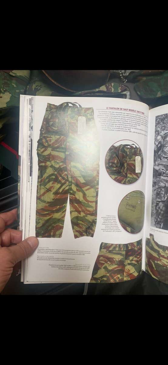 FRENCH ALGERIAN PARA HELMET-DATED 1955-GUARANTEED ORIGINAL-SIZE 56-GOOD CONDITION