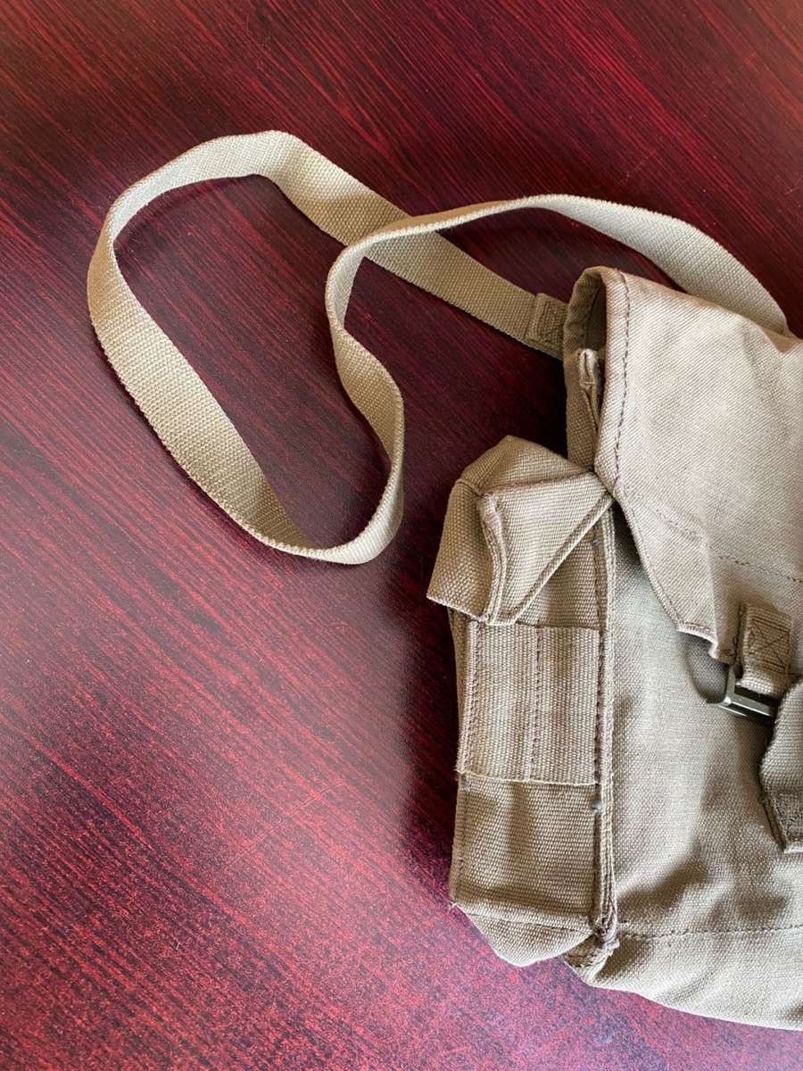 SADF BORDER WAR PERIOD-PATTERN 73 WEBBING PATROL BAG-VERY GOOD AND COMPLETE CONDITION