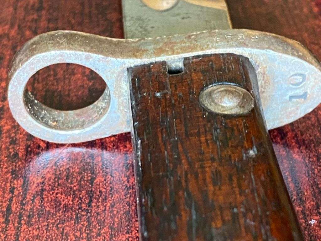 BELGIUM FN MODAL 1924 LONG BAYONET-IT RESEMBLED THE CZECH VZ 23 LONG BLADED EXPERT BAYONET AND WAS P