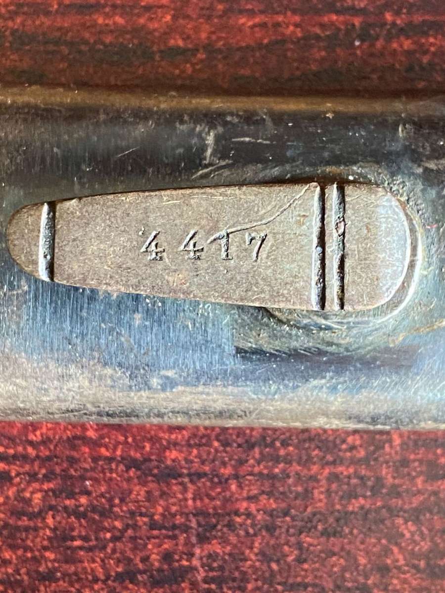 BELGIUM FN MODAL 1924 LONG BAYONET-IT RESEMBLED THE CZECH VZ 23 LONG BLADED EXPERT BAYONET AND WAS P