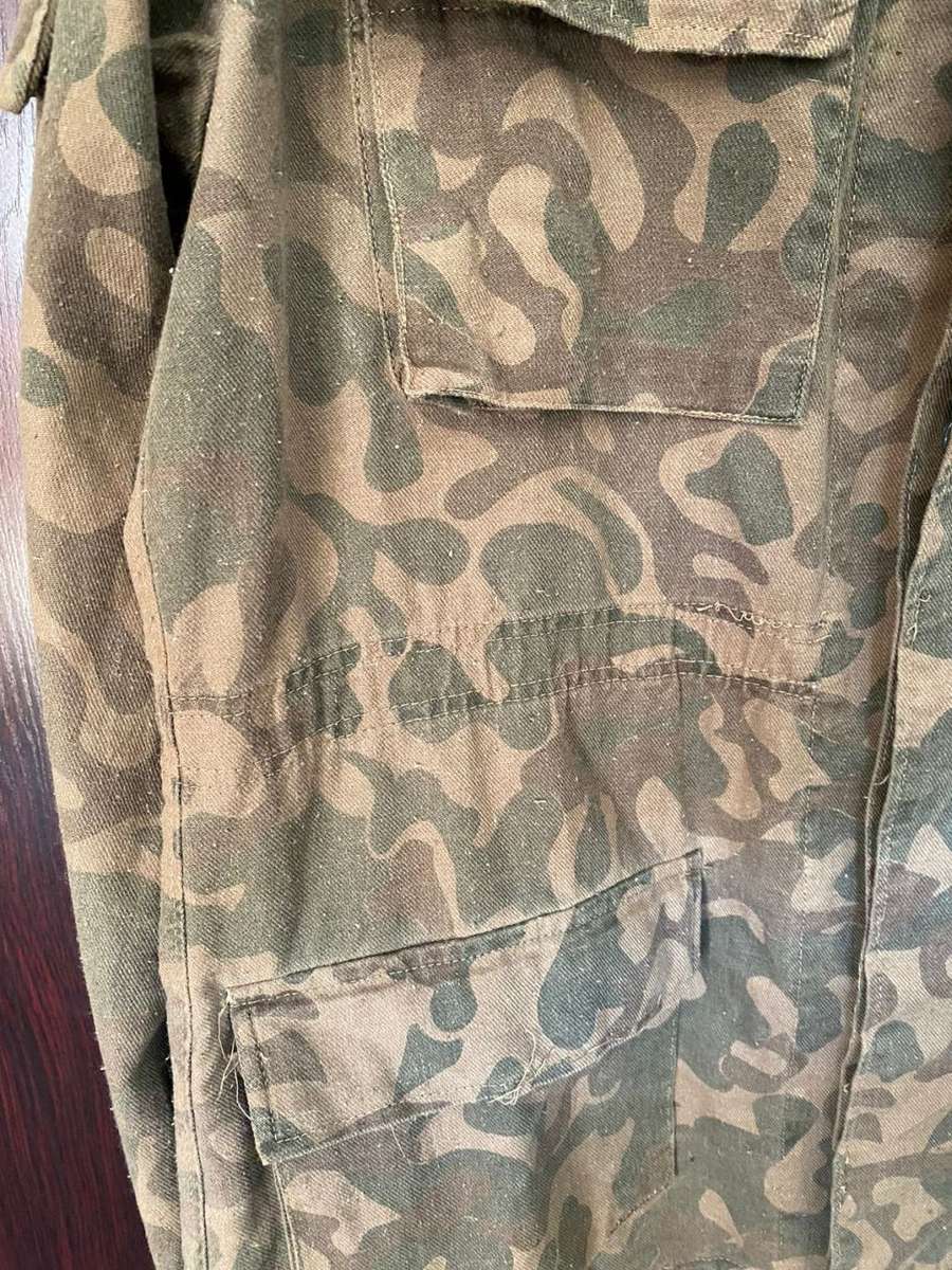 RUSSIAN BUTAN (TTSKO 6 POCKET)-AFGANKA CUT CAMO JACKET-BUTAN WAS ISSUED IN VERY SMALL NUMBERS IN SOV