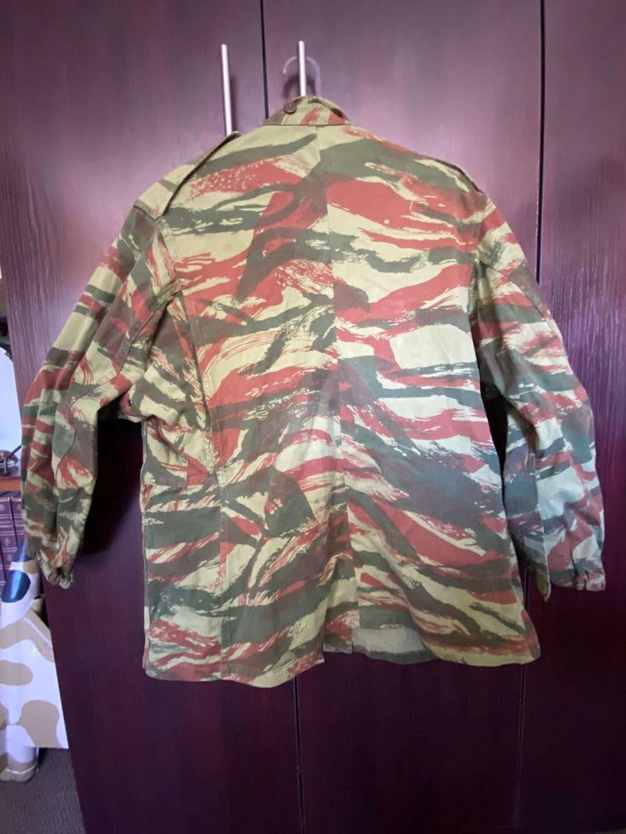 FRENCH ALGERIAN PARA JACKET FROM THE 1950`S-TO EARLY 1960`S-SIZE LARGE TO EXSTRA LARGE -MEASURES 65