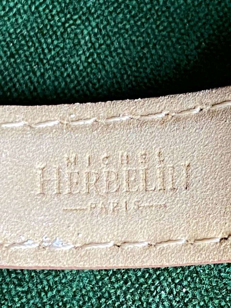 MICHEL HERBELIN QUARTZ LADIES WATCH-30 MM DIAMETER-GREY FACE-COMES WITH ORIGINAL BOX & PAPERS-PERFEC