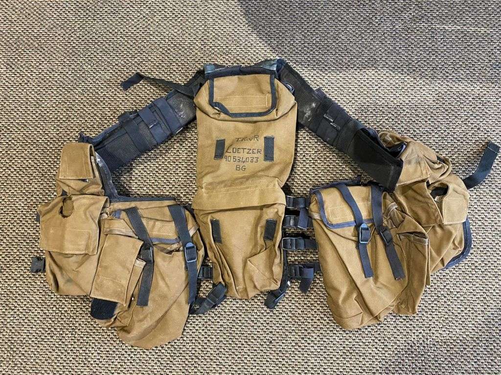 SADF PATTERN 83 BATTLE JACKET COMPLETE CONDITION-PLEASE LOOK AT PICS