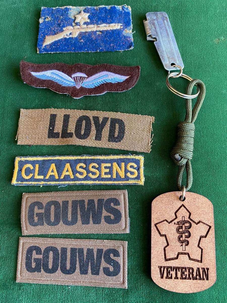 SA ARMY,MIXED LOT OF 7 ITEMS-SOLD TOGETHER