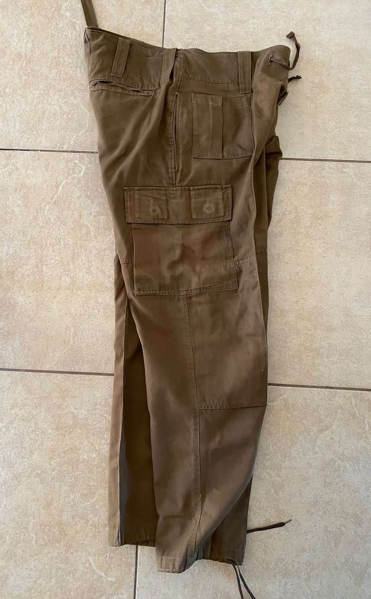 SADF NUTRIA TROUSERS-SIZE 34-36-PIPE LENGTH 76CM-USED BUT GOOD