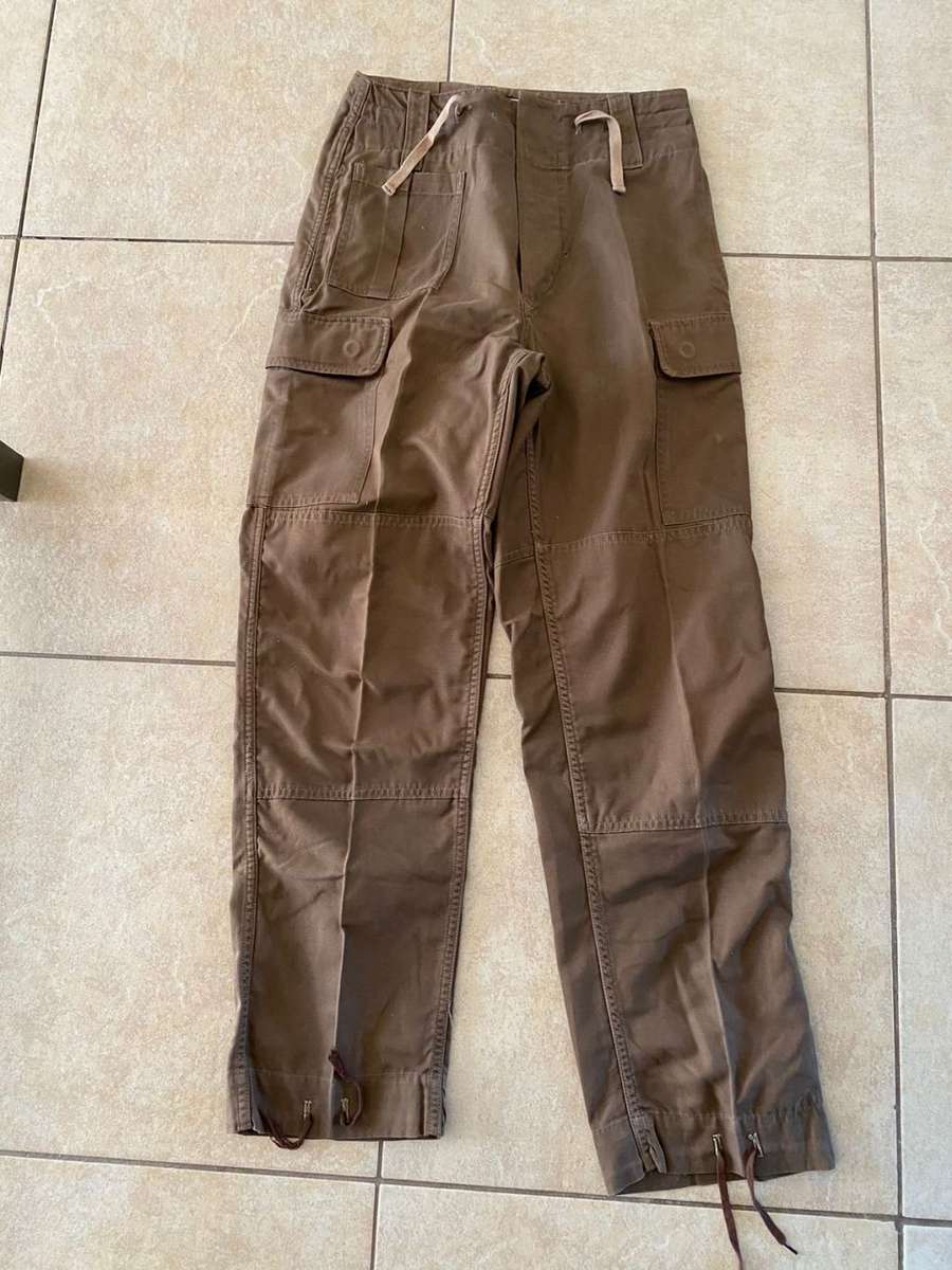 SADF NUTRIA TROUSERS-SIZE 29-PIPE LENGTH OF 76CM-USED BUT GOOD CONDITION