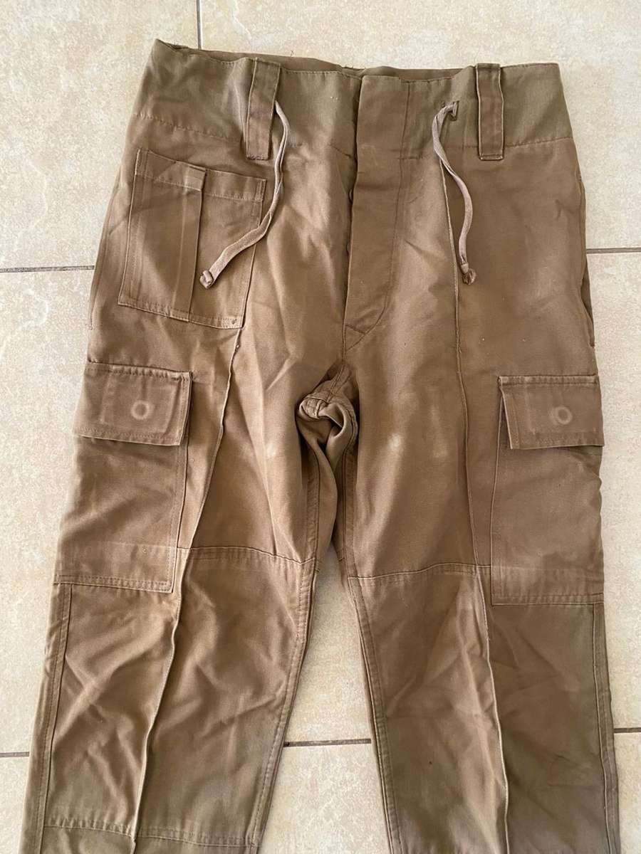 SADF NUTRIA TROUSERS SIZE 30-PIPE LENGTH OF 67CM-LABELLED-USED BUT GOOD