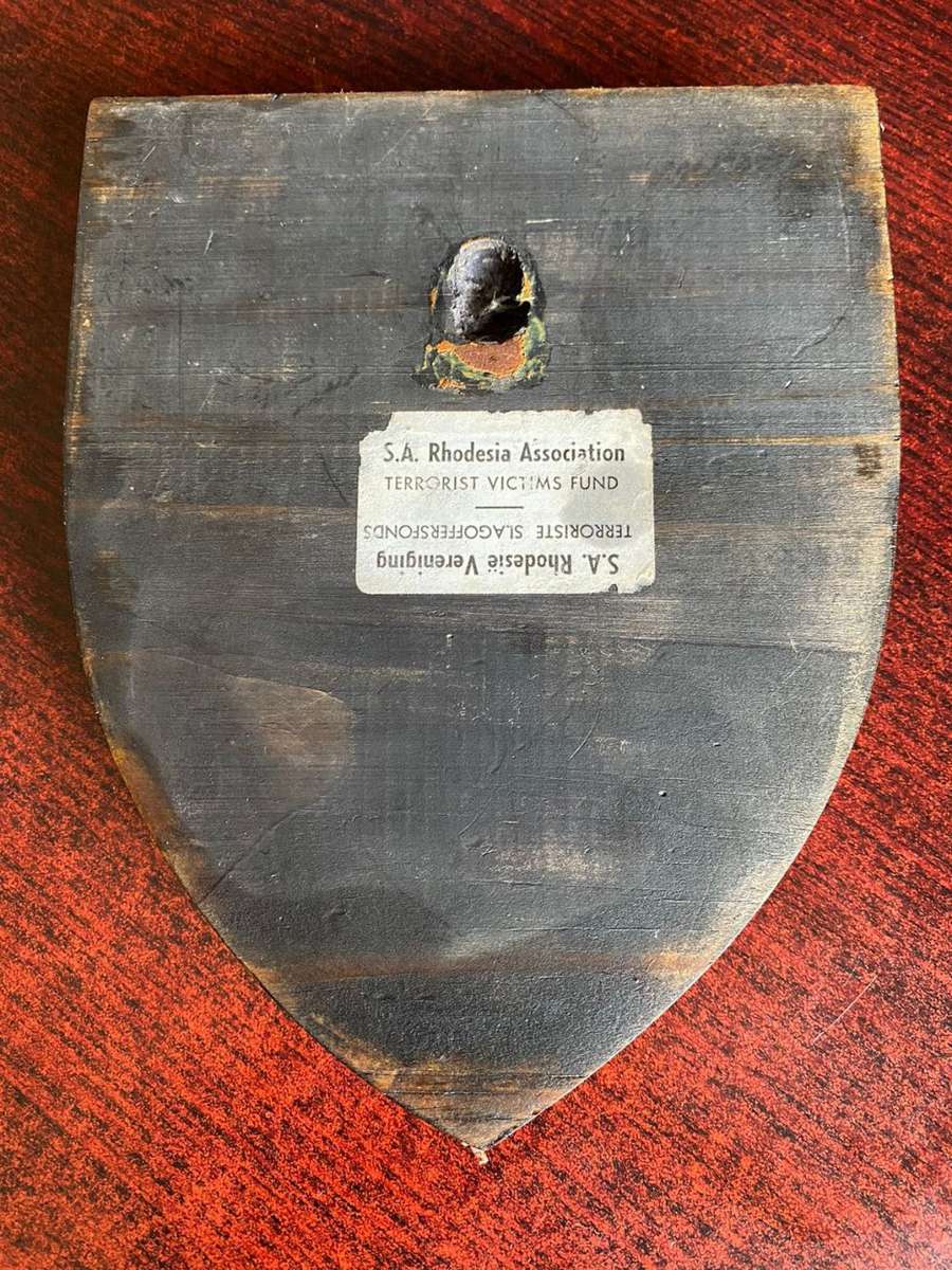 RHODESIAN PSYCOLOGICAL OPERATIONS UNIT PLAQUE