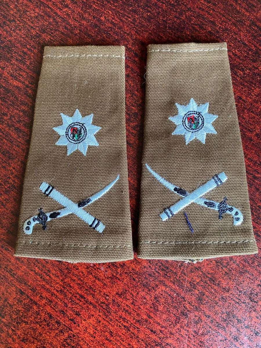 SA RANK PAIR FOR BRIGADIER GENERAL-WORN 1996-2002