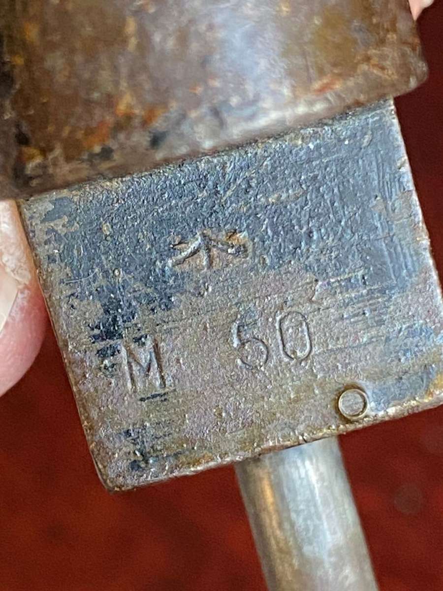 SA NO 9 BAYONET WITH METAL SCABBARD