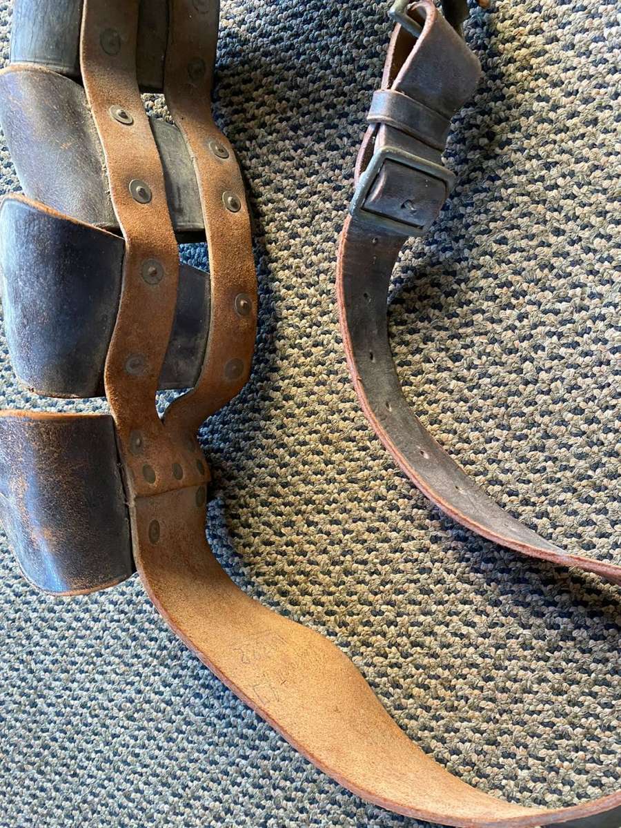 5 POCKET .303 BANDOLIER-NO MARKINGS-LOOK WW1 PERIOD