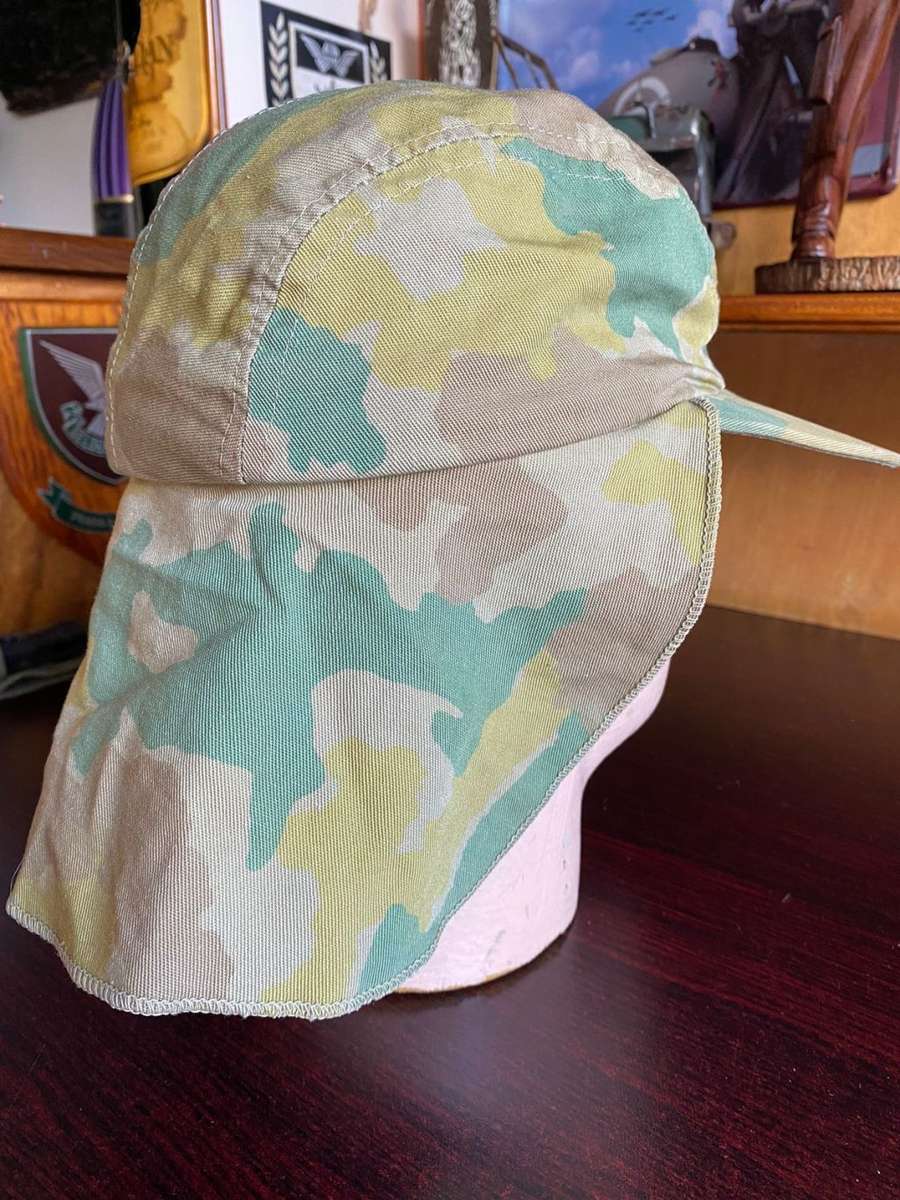 SCARCE ORIGINAL HUNTER GROUP/RECCE,CAMO CAP-SIZE 53-USED BUT GOOD CONDITION