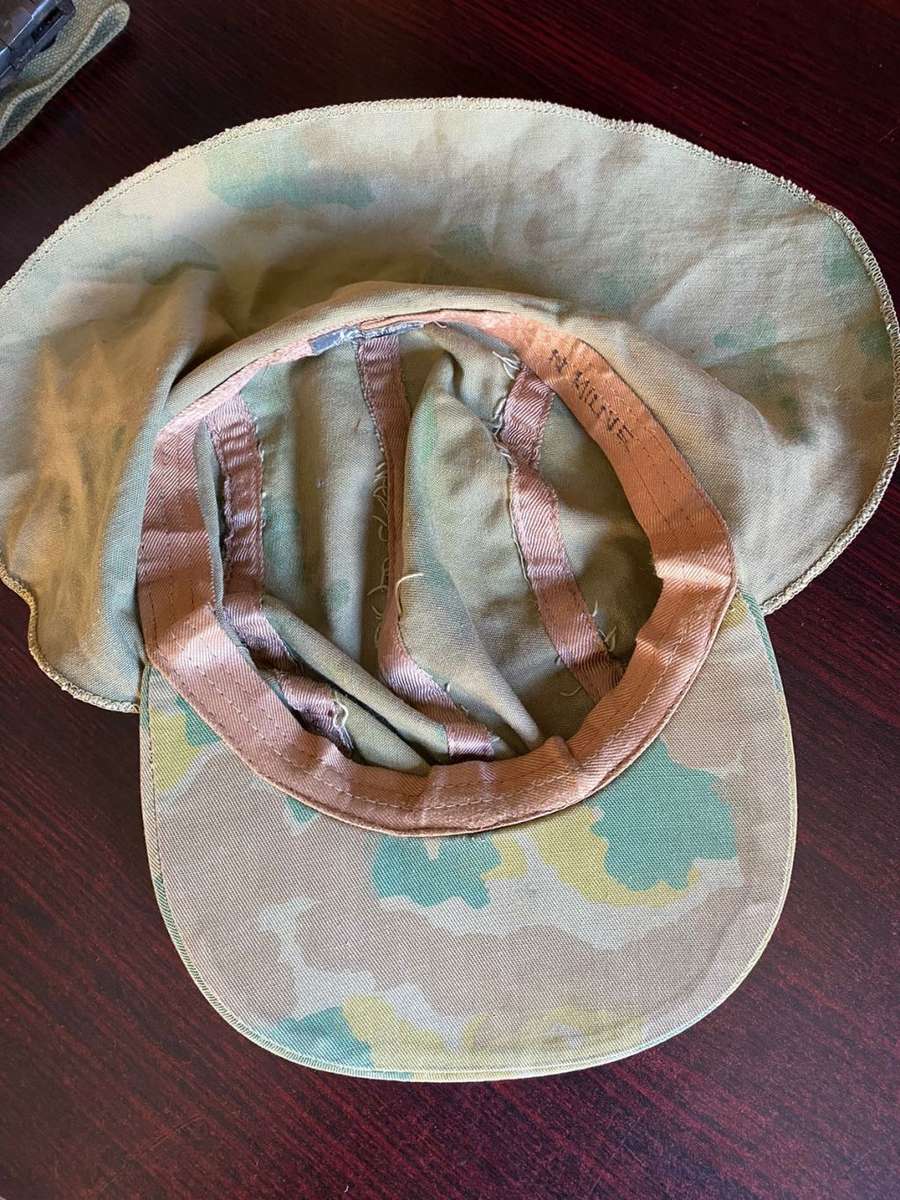 SCARCE ORIGINAL HUNTER GROUP/RECCE,CAMO CAP-SIZE 53-USED BUT GOOD CONDITION