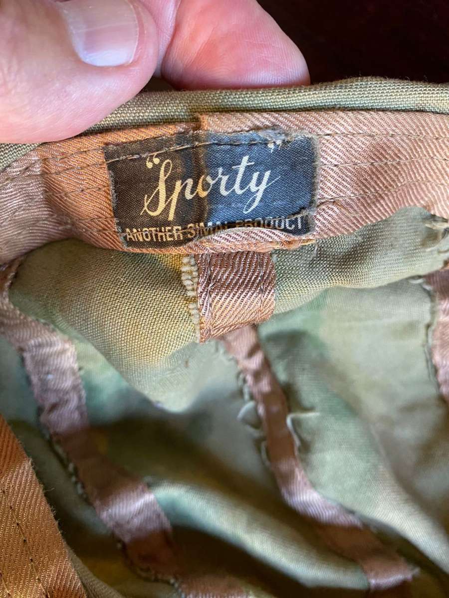 SCARCE ORIGINAL HUNTER GROUP/RECCE,CAMO CAP-SIZE 53-USED BUT GOOD CONDITION