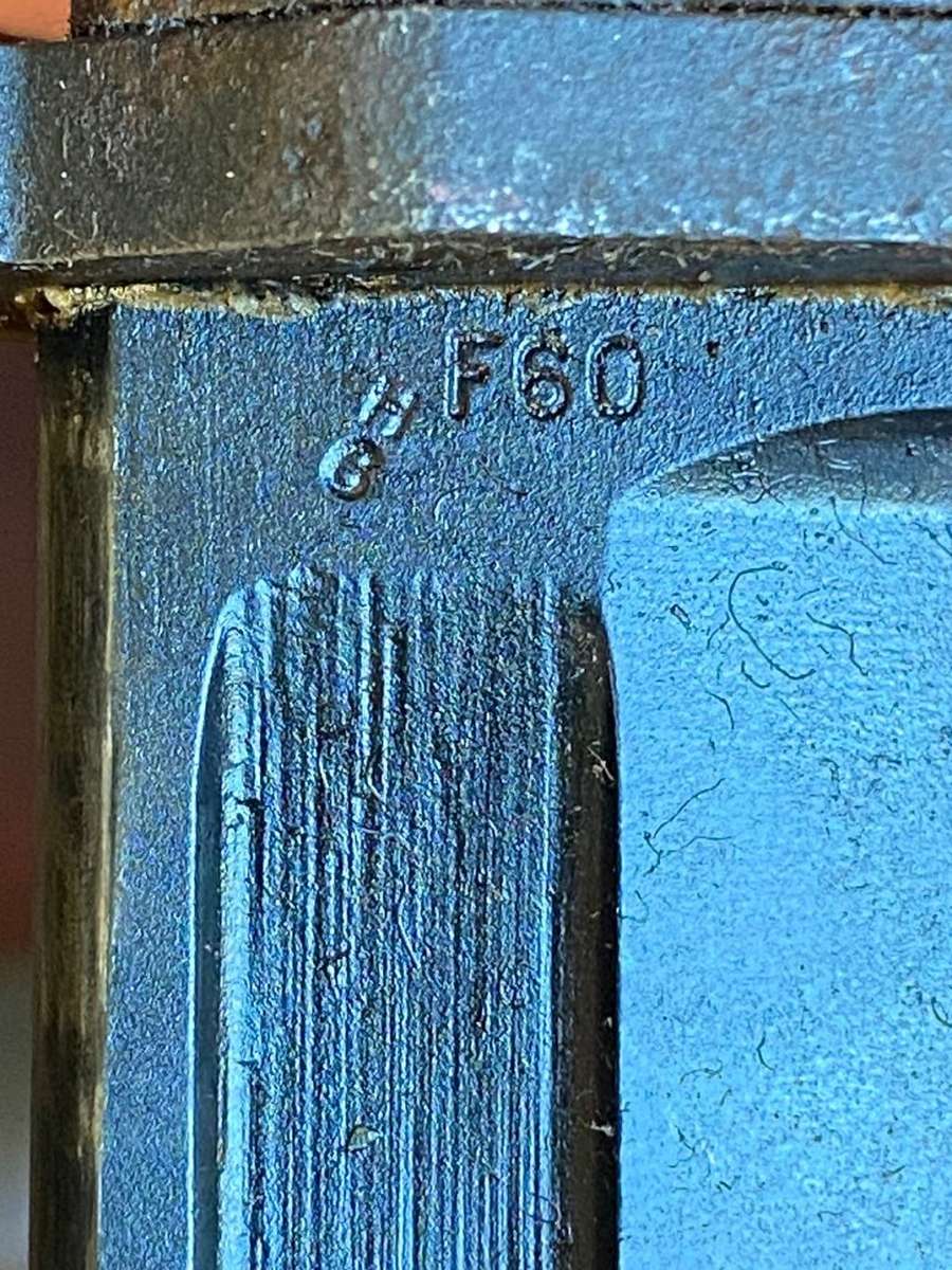 EARLY PRODUCTION L1 A3 BAYONET-ADOPTED 1958 AND MADE AT ENFIELD AND B.S.A. ACCORDING TO STORES NO AN