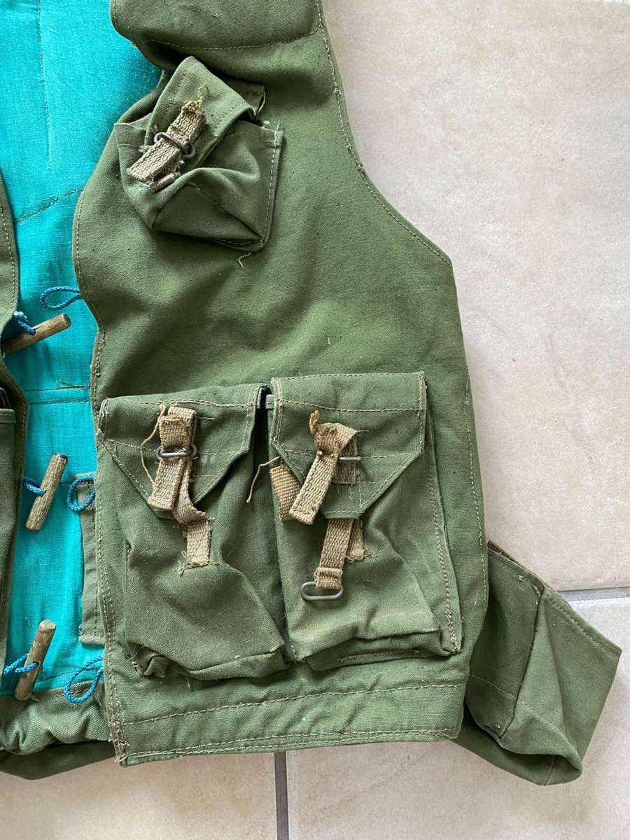 ORIGINAL RHODESIAN FIREFORCE JACKET-THIS JACKET COMES WITH VERY SCARCE SONNY PRODUCTS-SALISBURY,MAKE