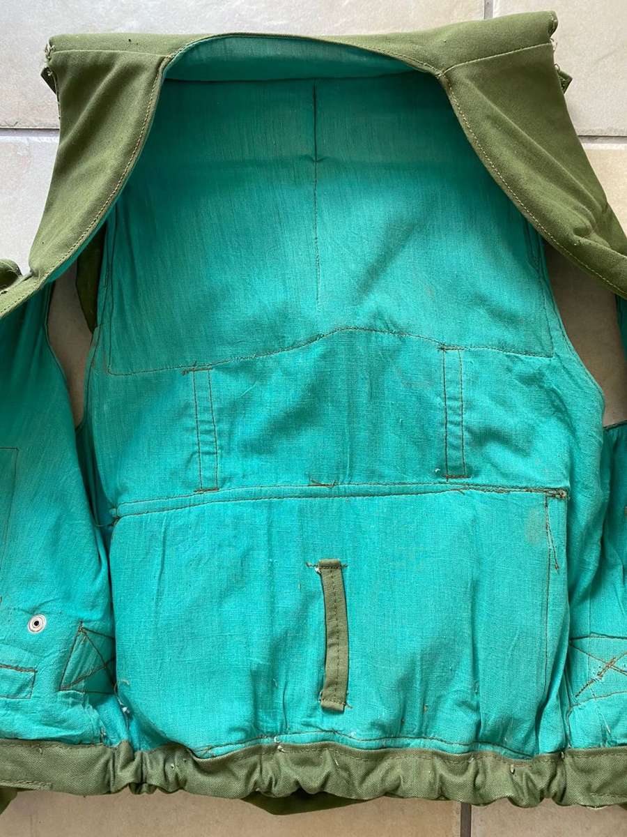 ORIGINAL RHODESIAN FIREFORCE JACKET-THIS JACKET COMES WITH VERY SCARCE SONNY PRODUCTS-SALISBURY,MAKE