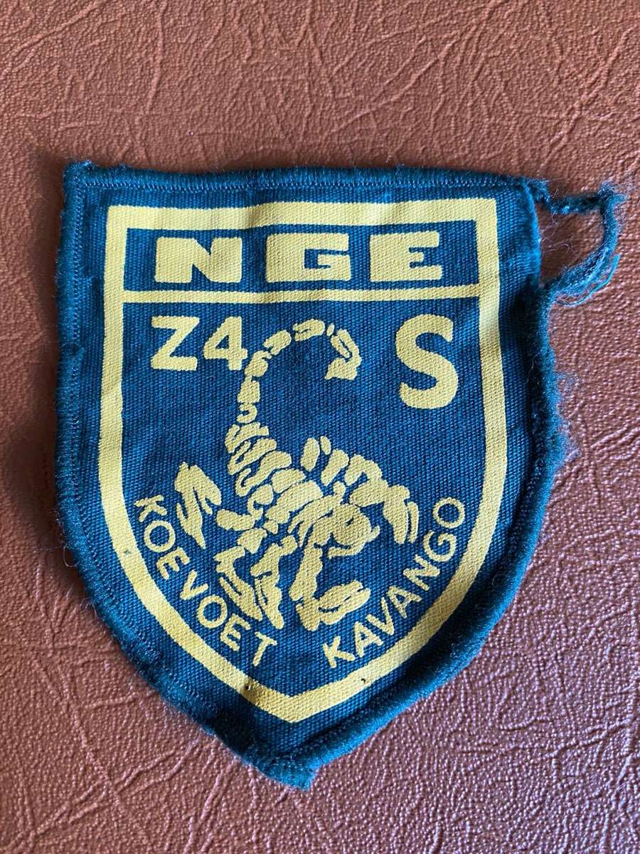 KOEVOET ZULU 4 SIERRA PATCH-GUARANTEED-USED-ORIGINAL BADGE