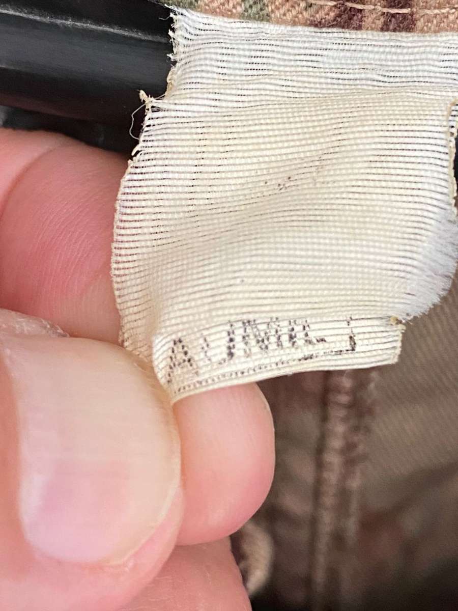 ORIGINAL PERIOD ITEM, FRELIMO 1970`S LIZARD PATTERN (WINTER) CAMO JACKET SIZE XTRA LARGE-MEASURES 74