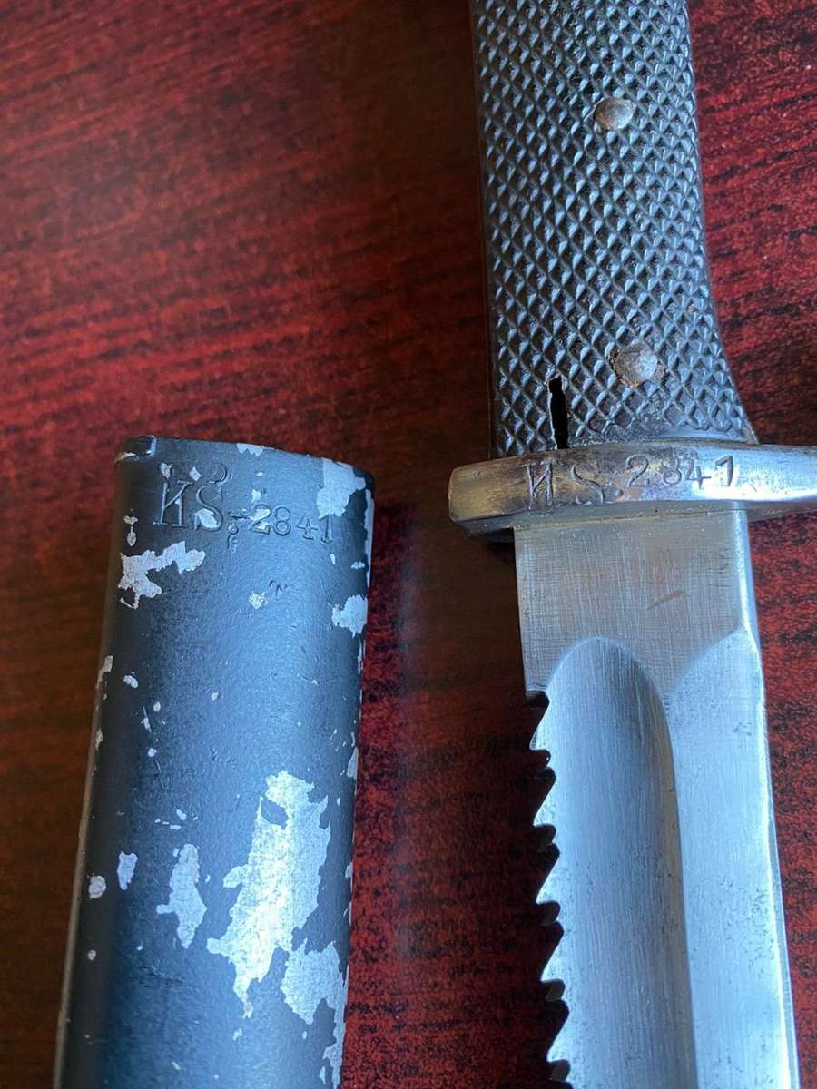 GERMAN KS 98 MADE IN 1912 FOR DEUTSCH SUDWEST AFRICA BY ERFURT-LEATHER GRIPPED AND ERFURT W12 MARKED