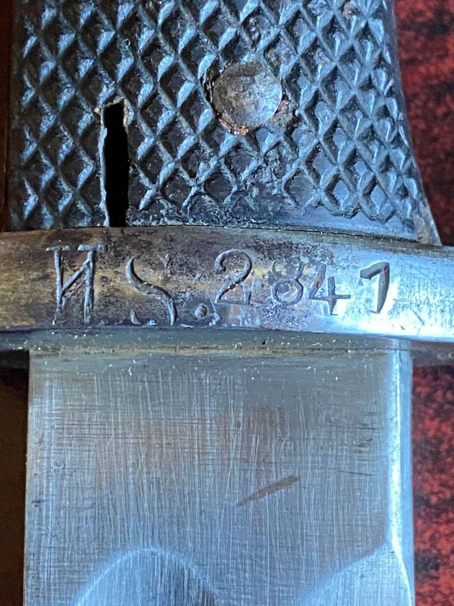 GERMAN KS 98 MADE IN 1912 FOR DEUTSCH SUDWEST AFRICA BY ERFURT-LEATHER GRIPPED AND ERFURT W12 MARKED