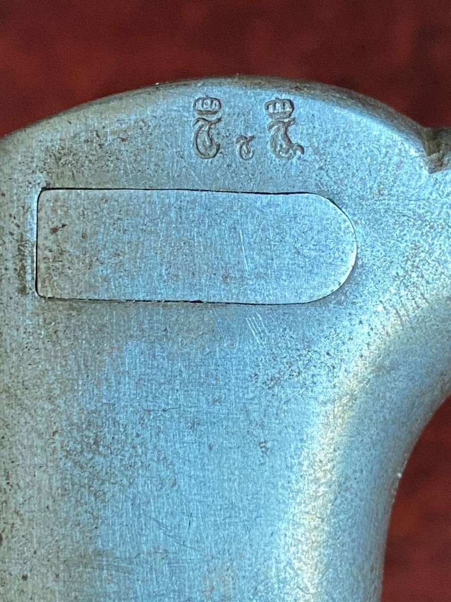 GERMAN KS 98 MADE IN 1912 FOR DEUTSCH SUDWEST AFRICA BY ERFURT-LEATHER GRIPPED AND ERFURT W12 MARKED