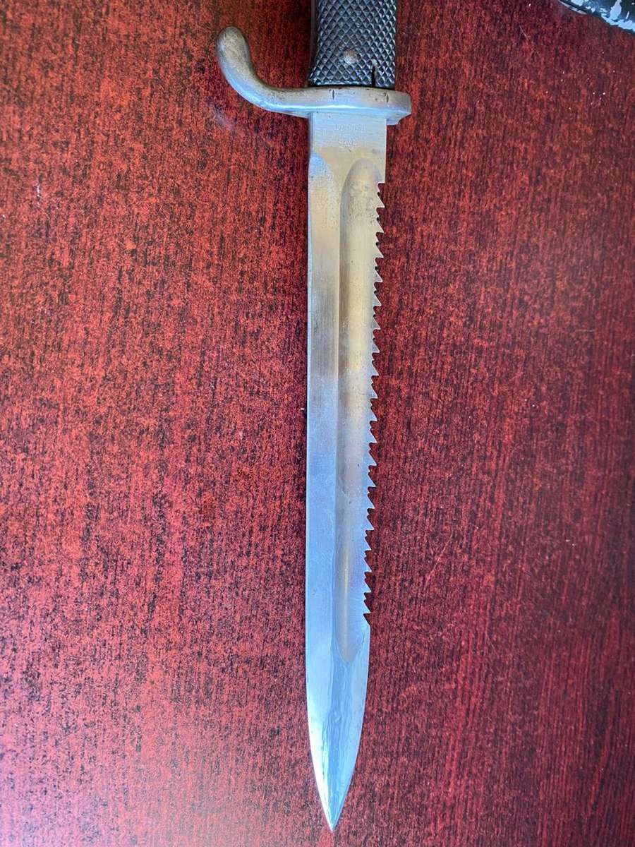 GERMAN KS 98 MADE IN 1912 FOR DEUTSCH SUDWEST AFRICA BY ERFURT-LEATHER GRIPPED AND ERFURT W12 MARKED