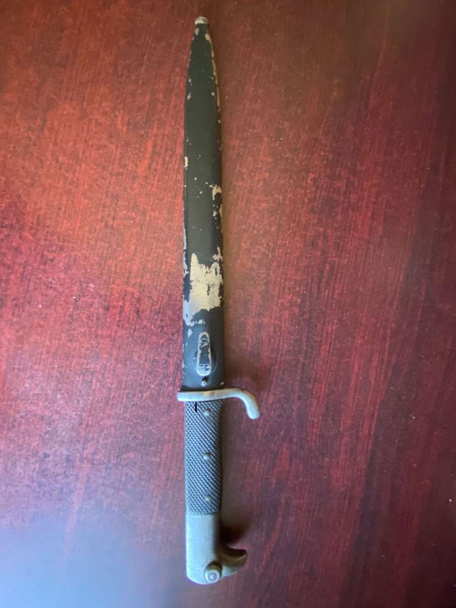 GERMAN KS 98 MADE IN 1912 FOR DEUTSCH SUDWEST AFRICA BY ERFURT-LEATHER GRIPPED AND ERFURT W12 MARKED