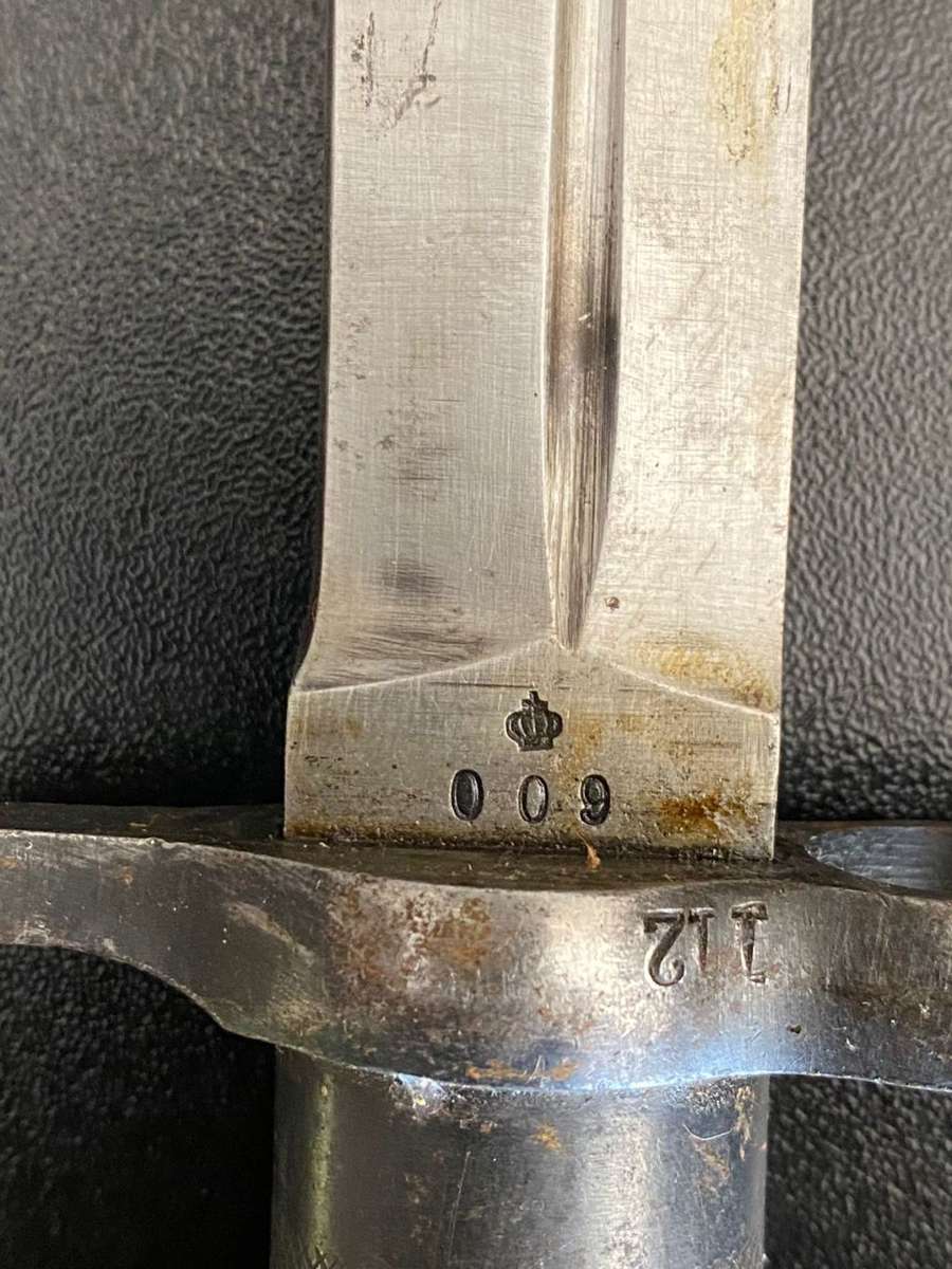 SWEDISH 1896 BAYONET IN GOOD CONDITION-SOLD WITHOUT A SCABBARD